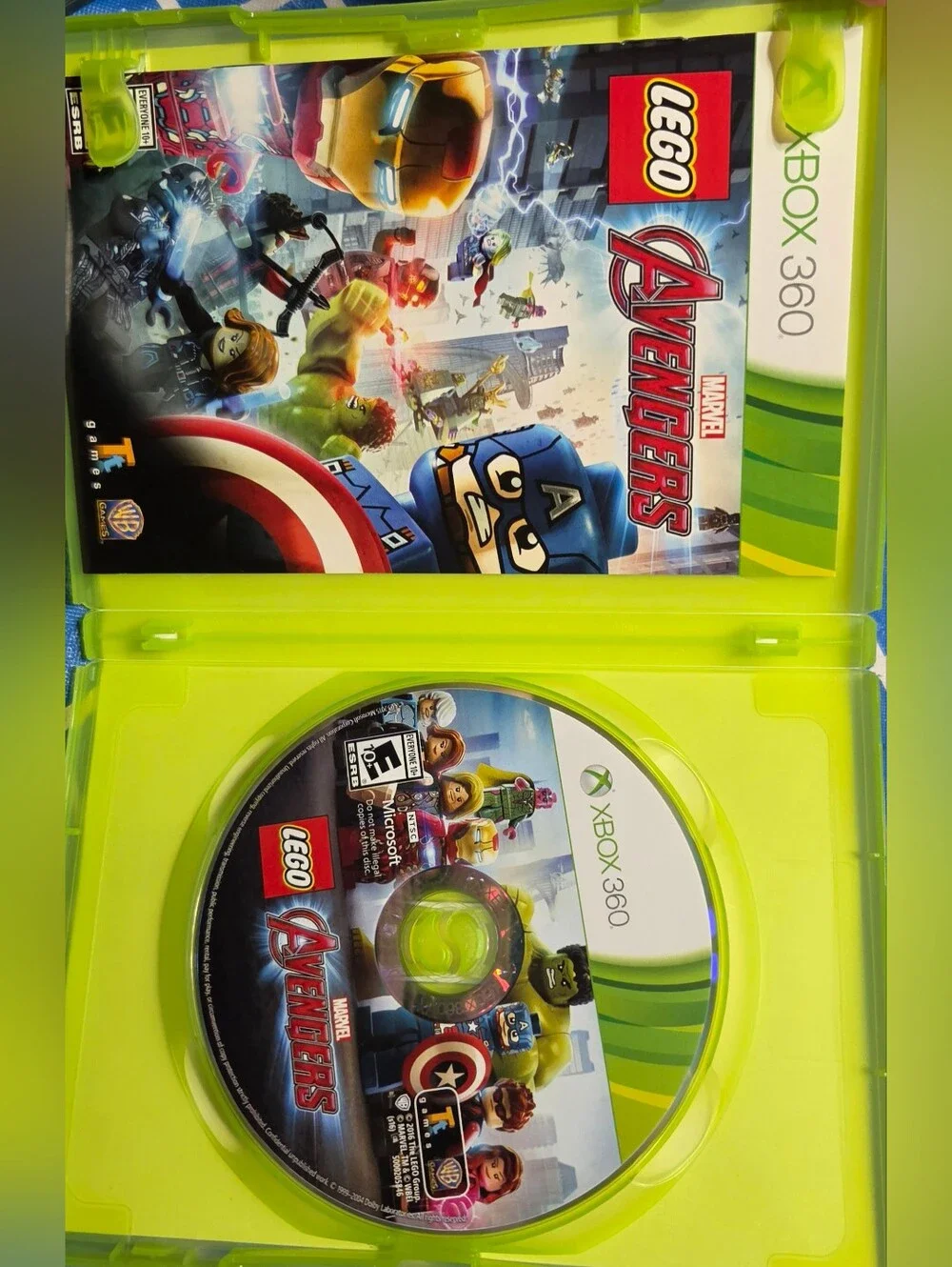 LEGO Marvel Avengers XBOX 360 Video Game